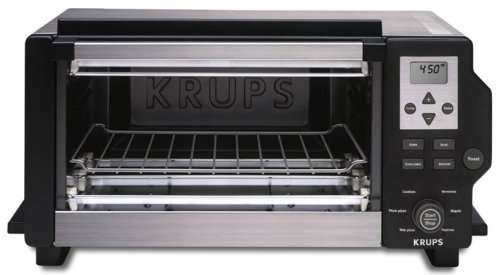 Krups FBC4-13 6-Slice Convection Digital Toaster Oven with Preset Cooking Functions