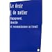 Le d�sir de m�tier : Engagement, identit� et reconnaissance au travail
