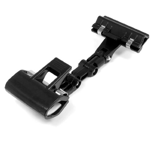 Screws Settled Plastic Pop Sign Card Display Clip Price Tags Holder Black