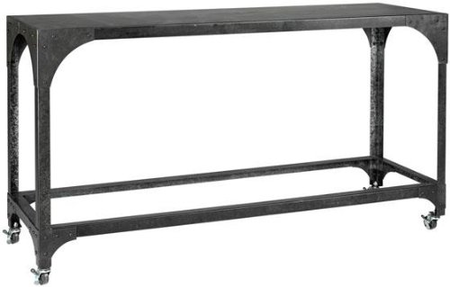 Industry Console Table 59.5x17 GREY ZINC