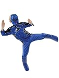 Blue Power Rangers Jungle Fury Costume [Rubies Childrens Sizes : Medium,Height 127-137cm,Waist 68.5-76cm]