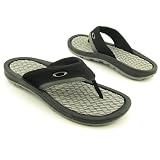 OAKLEY Snare Sandals Thongs Shoes Black Mens