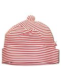 Candy Stripe Hat by Zutano - Red - 0-6 Mths