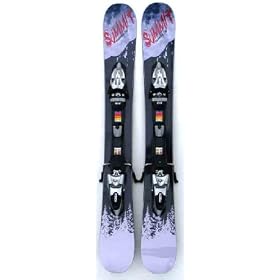 Summit Custom 110cm Skiboards Snowblades Short Skis Release Bindings 2009/10 thumbnail