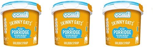 (3 PACK) - Oomf - Skinny Porridge Golden Syrup | 50g | 3 PACK BUNDLE
