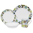 Corelle Lifestyles 16-Piece Dinnerware Set, Service for 4, Rola