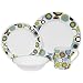 Corelle Lifestyles 16-Piece Dinnerware Set, Service for 4, Rola
