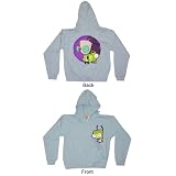 Invader Zim Gir Juniors Zip Hoodie Sweatshirt