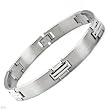 Gentlemens Bracelet Made in Stainless steel. Total item weight 45.2g Length 8.5in