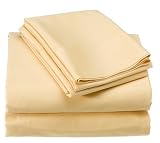 Regal 300TC King Dijon 100% Cotton Sateen Sheet Set