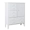 Country Lane Vintage White Armoire
