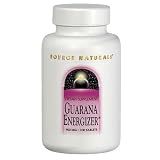 Guarana Energizer (Guarana Seed Extract) 900mg 200 tabs from Source Naturals