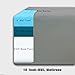 DynastyMattress 10-inch CoolBreeze Gel Memory Foam Mattress-Queen Size
