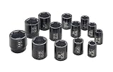 Ingersoll Rand SK4H13 1/2-Inch Drive 13-Piece SAE Standard Impact Socket Set
