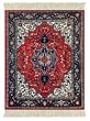 Lextra Tabriz Heriz MouseRug, 10.25 x 7.125 Inches, Red, Navy and White, One (ATH-1)