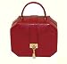Jewelry Box with Lock and Key in Red