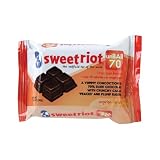 sweetriot unBar (70%) Dark Chocolate with Cacao Pieces, 1.34-Ounce Bars (Pack of 12)