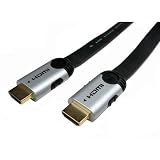 Cables Unlimited PCM-2292-02M UltraFlat HDMI 1.3 Home Theatre Cable (Black)