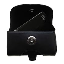 Horizontal Leather Case with Belt Clip/Loop for the Pure Digital Flip Video Mino