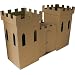 Kid-Eco Cardboard Castle Playhouse Toy (Brown)
