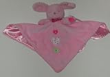 Carter's Smiley Happy Friends Pink Bunny Rabbit Lovey Security Blanket