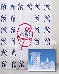 New York Yankees 7 Piece Frosty Bathroom Set