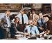 RON CAREY AS OFFICER CARL LEVITT, MAX GAIL AS DET. STAN 'WOJO' WOJCIEHOWICZ, RON GLASS AS DET. RON HARRIS, JAMES GREGORY AS POLICE INSPECTOR FRANK LUGER, STEVE LANDESBERG AS DET. ARTHUR DIETRICH, HAL LINDEN AS CAPT. BARNEY MILLER, JACK SOO AS DET. NICK YEMANA, ABE VIGODA AS DET. PHIL FISH FROM BARNEY MILLER - Licensed Photo - Professional Photographic Print - Picture SIZE 10x8