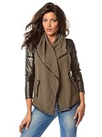 Bleu Marine Chaqueta Punto Rachel (Taupe)