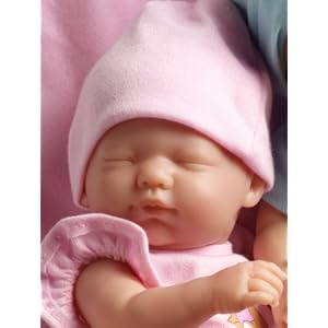 Mini La Newborn 9.5 Pink Blanket Caucasian Berenguer Doll by 