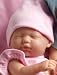 Mini La Newborn 9.5 Pink Blanket Caucasian Berenguer Doll