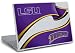 RoomMates RMK0231SS Peel and Stick Laptop Wear, Louisiana State University (LSU)