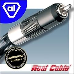 Real Cable Reflex "State of the Art" Audio Subwoofer Kabel 2 m