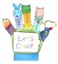 Hand-Puppet Board Books: Let's Count!: A Hand-puppet Board Book