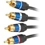 Monster MPC I204 4C-6M Low Noise 4-Channel Car Stereo RCA Cables (6 meters)