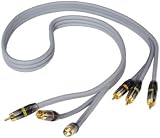 M SERIES  SILVER VIDEO M1000CV COMPONENT VIDEO CABLE (1 m)