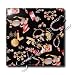 Lee Hiller Designs General Themes - Fashion Glamour Print Lipstick, Jewelry and Sunglasses on Black - Tiles
