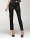 Cigarette Pants - Glamour Satin Cigarette Pant - black (6)