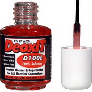 DeoxIT D100L Liquid, With Brush Applicator, 7.4ml