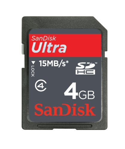 SanDisk Ultra SDHCカード 4GB Class4 SDSDH-004G-J95