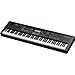 Yamaha MOX8 88 Key Music Production Synthesizer + Samson Stereo Headphones, On-Stage Double X-Style Keyboard Stand & Yamaha Piano Style Sustain Pedal