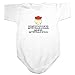 All Products : Baby Bodysuit White " Kittitian Food Makes Kittitian Poo ! " Saint Kitts And Nevis Country