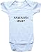 HAWAII FLAG - Flag-Series - White, Blue or Pink Onesie / Baby T-shirt