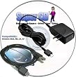 USB Data Cable plus Travel / Home Charger for LG VX8500 Chocolate VX8600 enV9900 VX9900