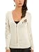 GUESS Tattoo Hoodie, IVORY (L)