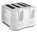 Toastmaster T2040W 4-Slice Toaster with Extra-Wide Auto-Adjusting Slots