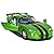 5" Dodge Viper GTR-S 1:36 Scale (Green/Black Stripes)