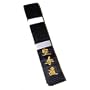 Black Belt -MASTER-Silk/Satin JAPANESE Embroidery Karate - XTRA LONG