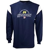 Jeff Gordon Navy Blue Ahead of the Rest Long Sleeve T-shirt