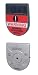 Tools & Hardware : Techko S096 Indoor Vibration Sensor Alarm, Solar Powered, Ultra Slim Design