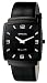 Invicta Men's Slim Collection Square Black Leather Watch #5134